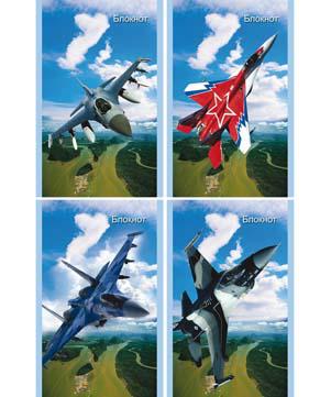 Блокнот А7 16л. на скрепке Проф-Пресс 
