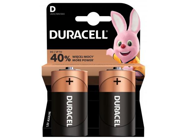 Батарейка DURACELL D, LR 20/MN 1300 алкалиновая, 1 штука
