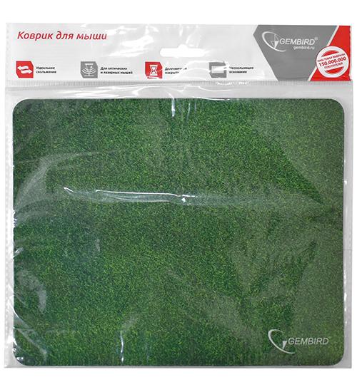 Коврик для мыши Gembird MP-GRASS, 220x180x1mm Pad for mouse