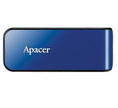 USB-накопитель, Apacer, AH334, AP32GAH334U-1, 32GB, USB 2.0, Синий