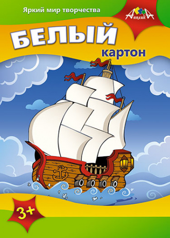 Картон белый А4, 5л. в ПЭТ 