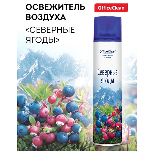 Освежитель воздуха аэрозольный OfficeClean 
