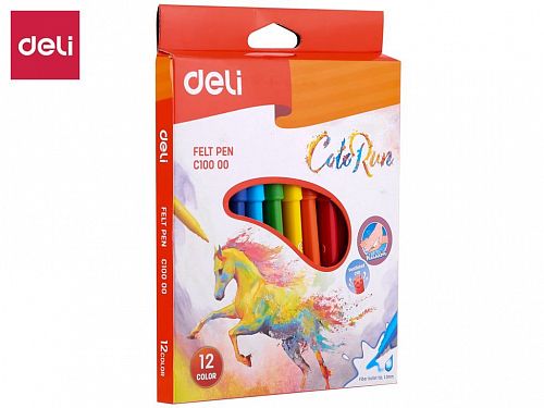 Фломастеры Deli 