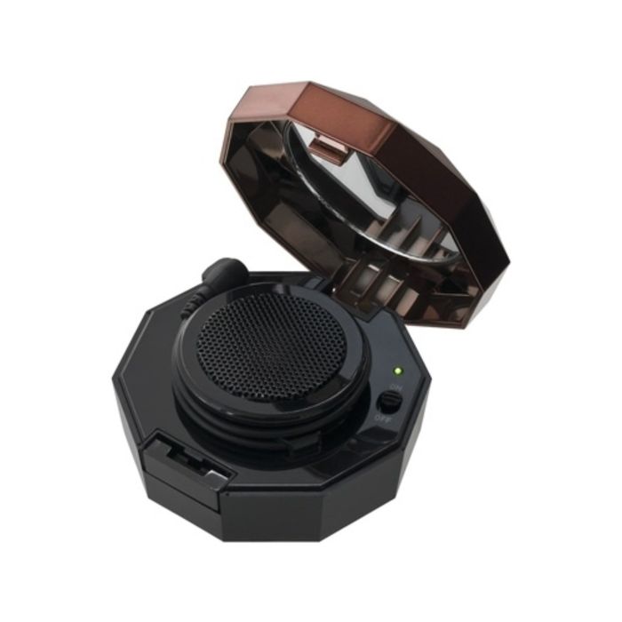 Портативная колонка 1.0 AUDIO-TECHNICA AT-SPF30, 0.6Вт, 2хAAA, черная 