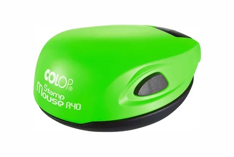 Stamp Mouse R40 оснастка для печати карманная диаметр d40 мм., паприка