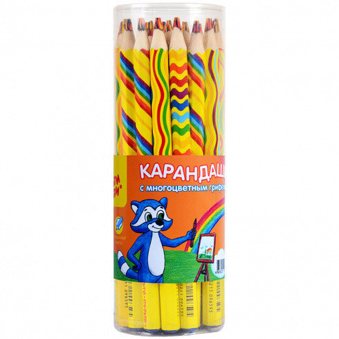 Карандаш с многоцветным грифелем Мульти-Пульти 