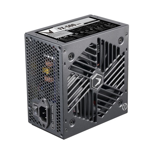 Блок питания, Formula V, FX-500, 500W, ATX, APFC, 20+4 pin, 4+4pin, 4*Sata, 3*Molex, 1*PCI-E 6+2 pin