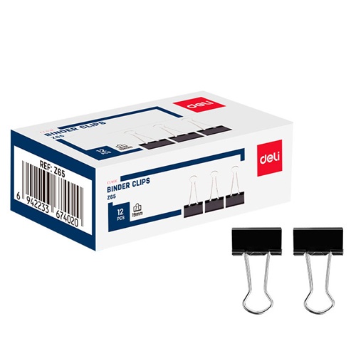 ЗАЖИМЫ ДЛЯ БУМАГ DELI