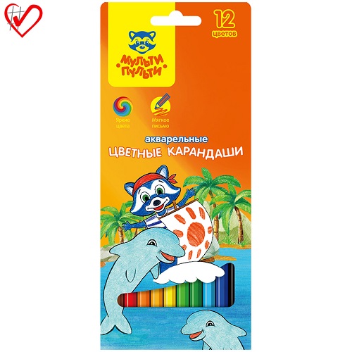 Карандаши цветные Мульти-Пульти 